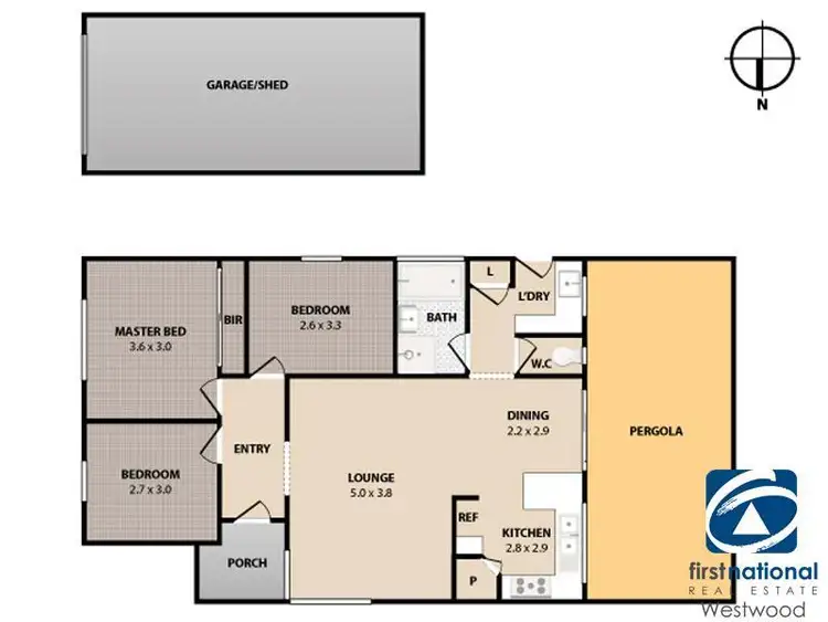 Floorplan of Homely house listing, 2 Wallara Road, Werribee VIC 3030