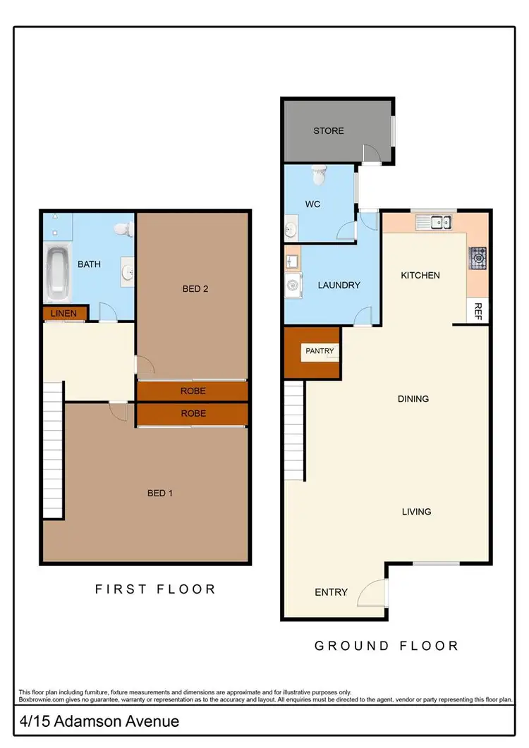 Floorplan of Homely unit listing, 4/15 Adamson Avenue, Gillen NT 870