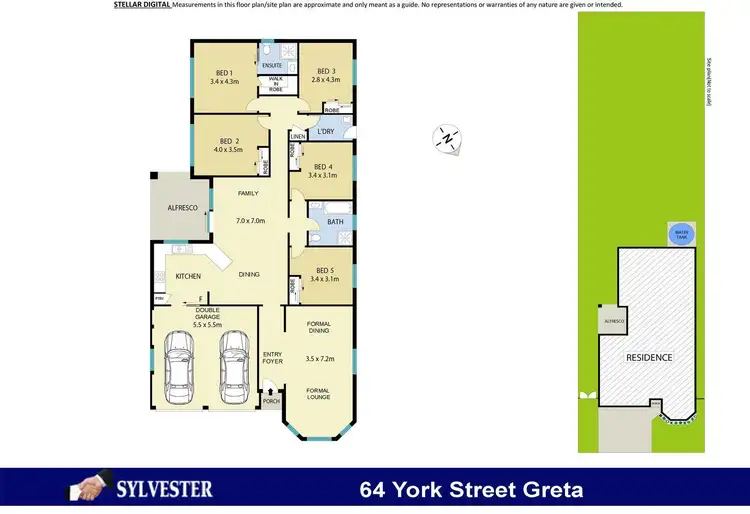 Floorplan of Homely house listing, 64 York Street, Greta NSW 2334