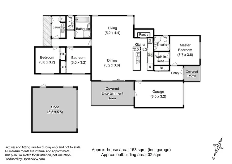 Floorplan of Homely house listing, 4 Open Drive, Snug TAS 7054