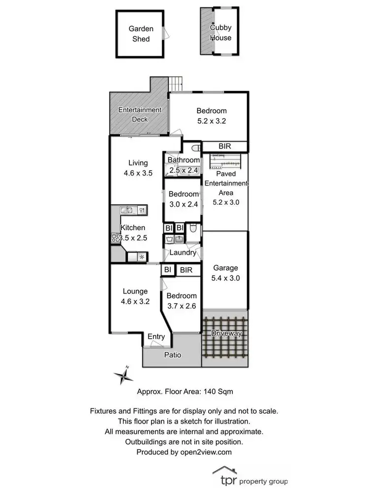 Floorplan of Homely house listing, 6 Alfreds Garden, Kingston TAS 7050