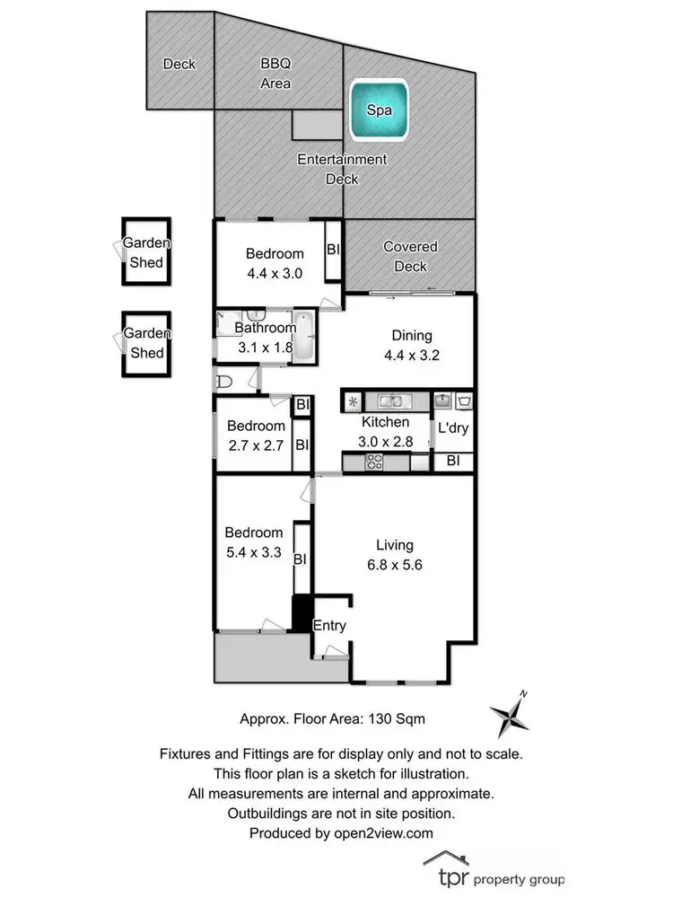 Floorplan of Homely house listing, 4 Alfreds Garden, Kingston TAS 7050