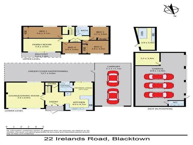 Floorplan of Homely house listing, 22 Irelands Road, Blacktown NSW 2148