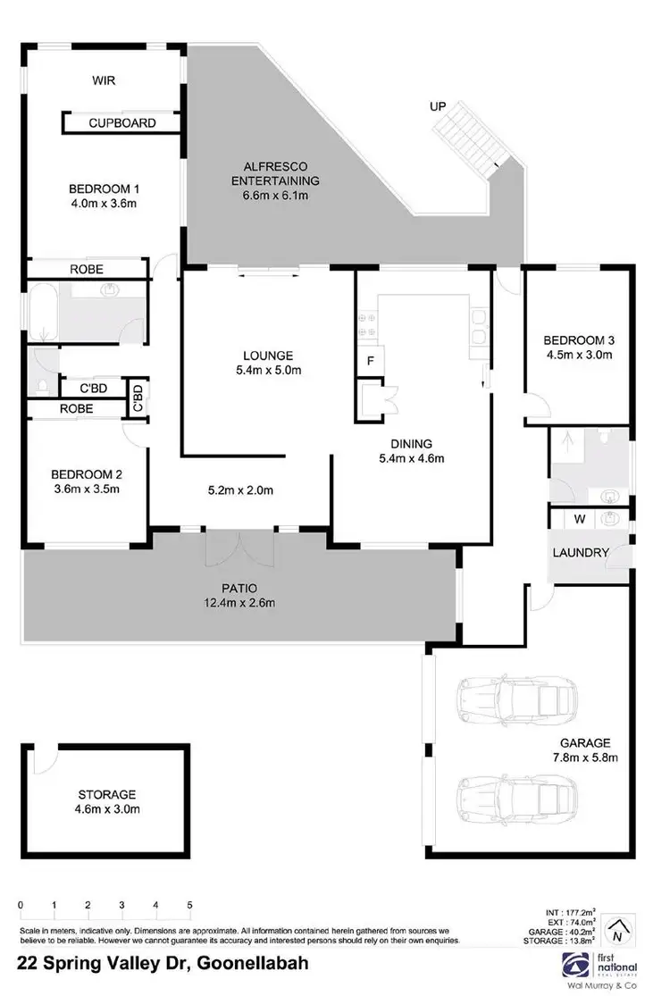 Floorplan of Homely house listing, 22 Spring Valley Drive, Goonellabah NSW 2480