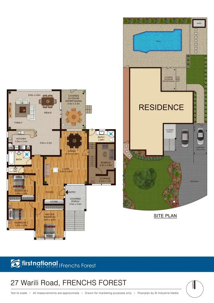 Floorplan of Homely house listing, 27 Warili Road, Frenchs Forest NSW 2086