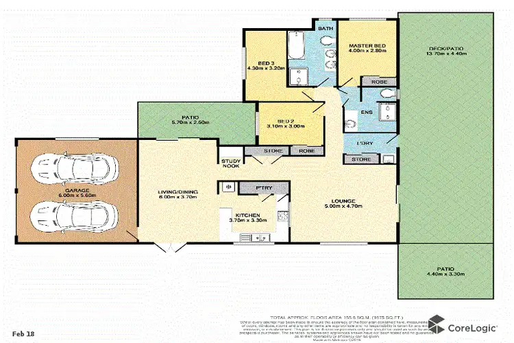 Floorplan of Homely house listing, 46 Wistaria Avenue, Southport QLD 4215