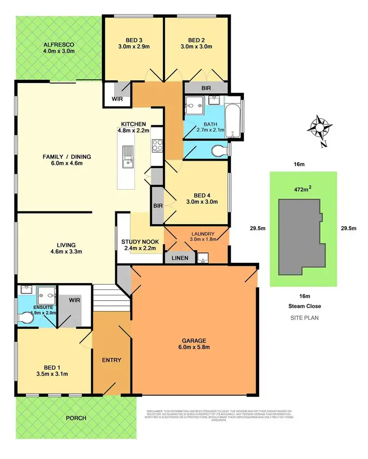 Floorplan of Homely house listing, 12 Steam Close, West Wallsend NSW 2286
