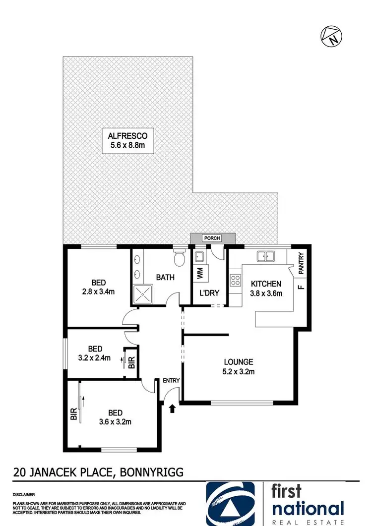 Floorplan of Homely house listing, 20 Janacek Place, Bonnyrigg Heights NSW 2177