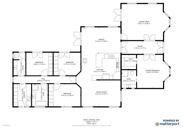 Floorplan of Homely house listing, 5 Angel Grove, Irymple VIC 3498