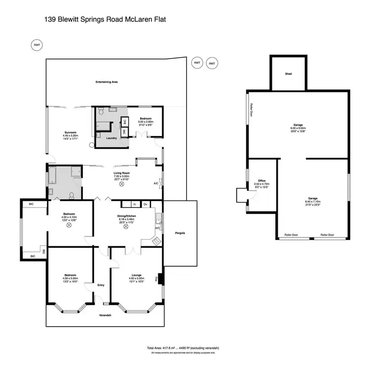 Floorplan of Homely house listing, 139 Blewitt Springs Road, Mclaren Flat SA 5171