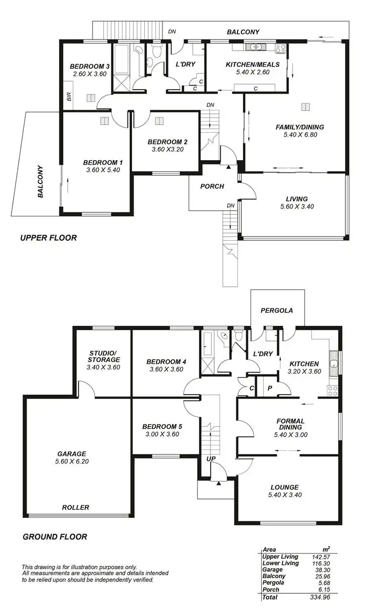 Floorplan of Homely house listing, 44 Gunther Parade, Pasadena SA 5042