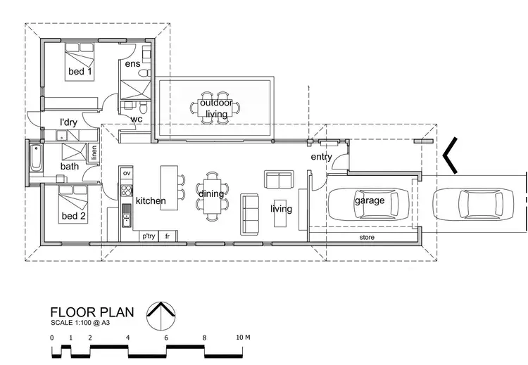 Floorplan of Homely house listing, 11C MacPherson Street, Clapham SA 5062