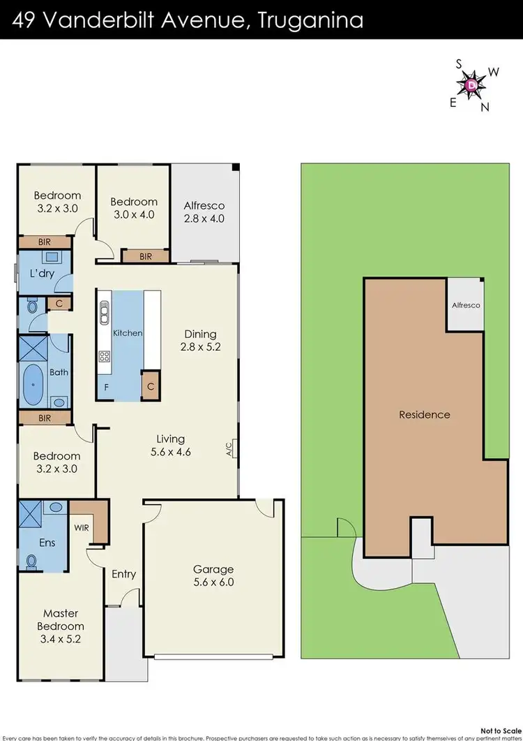 Floorplan of Homely house listing, 49 Vanderbilt Avenue, Truganina VIC 3029
