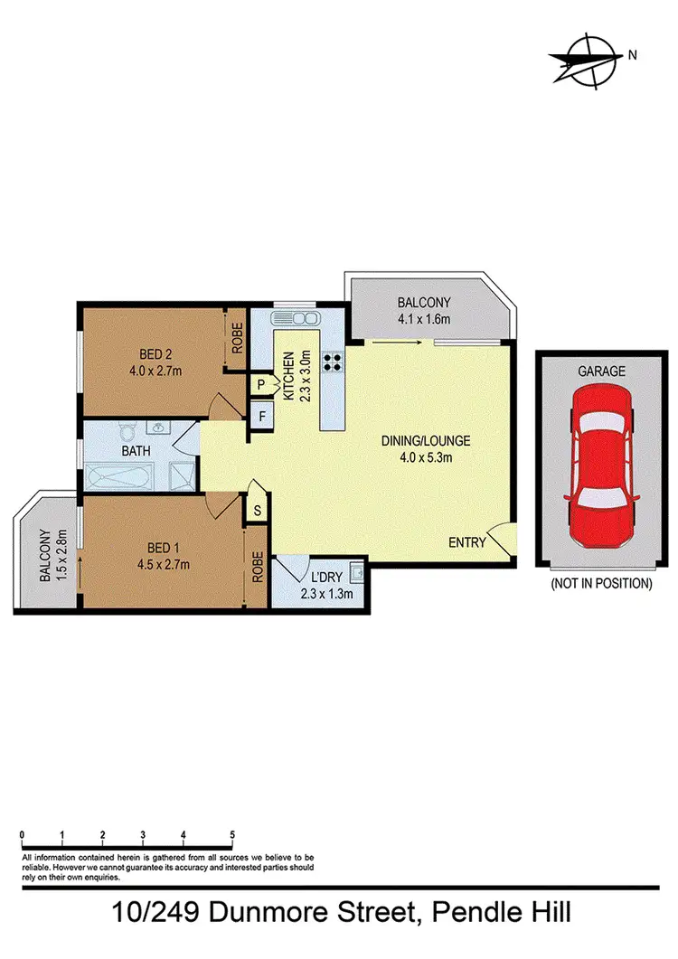 Floorplan of Homely apartment listing, 10/249-251 Dunmore Street, Pendle Hill NSW 2145