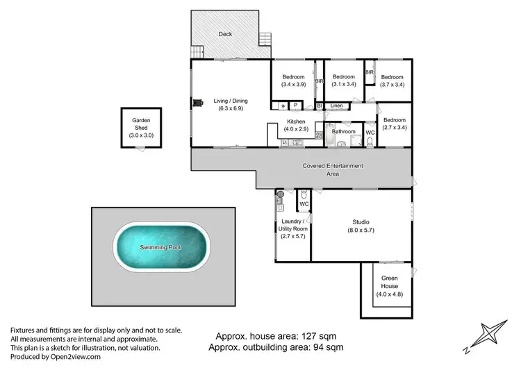 Floorplan of Homely house listing, 20 Reservoir Road, Ranelagh TAS 7109