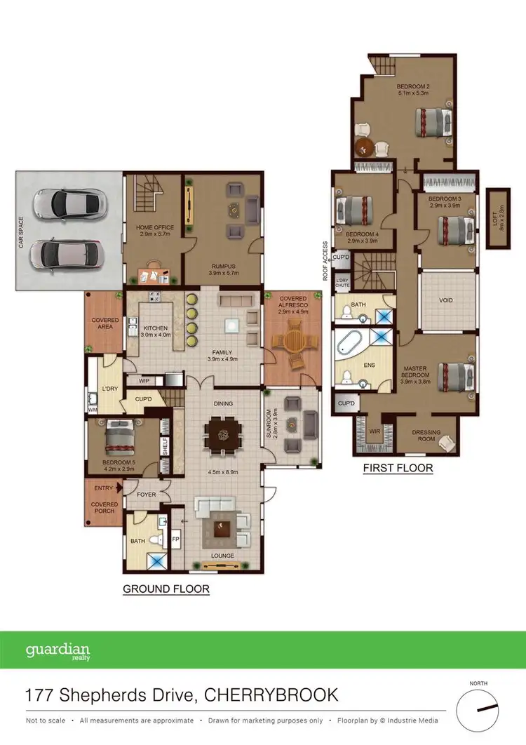 Floorplan of Homely house listing, 177 Shepherds Drive, Cherrybrook NSW 2126