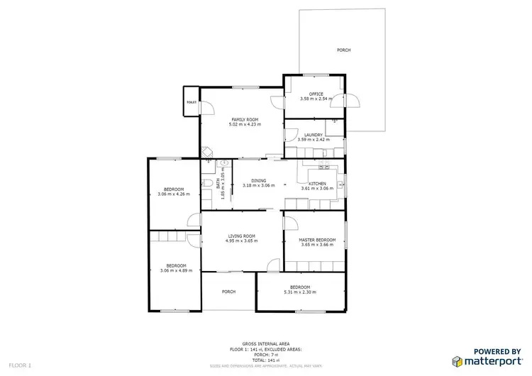 Floorplan of Homely house listing, 43 Addis Street, Lamington WA 6430