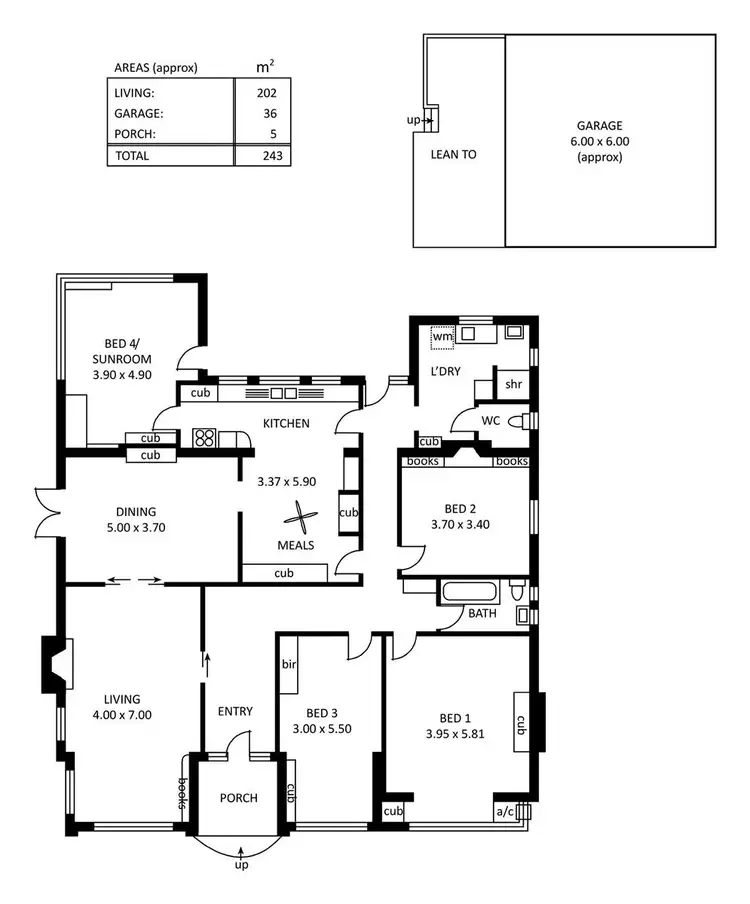 Floorplan of Homely house listing, 446 Glynburn Road, Erindale SA 5066