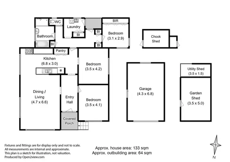 Floorplan of Homely house listing, 5616 Huon Highway, Waterloo TAS 7109