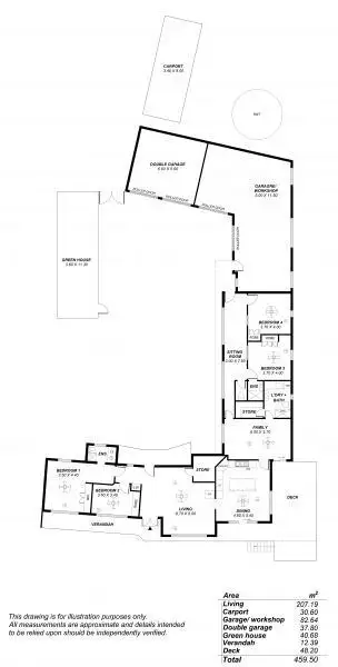 Floorplan of Homely house listing, 10 Crawford Crescent, Mannum SA 5238