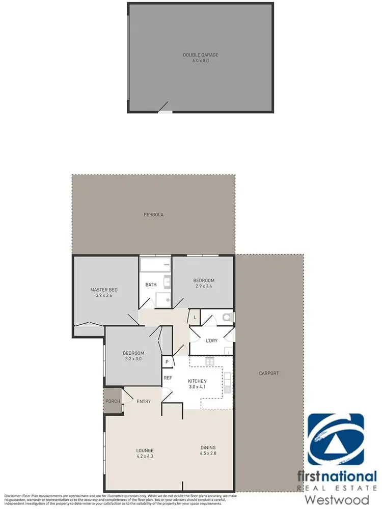 Floorplan of Homely house listing, 1 Thornbill Drive, Werribee VIC 3030