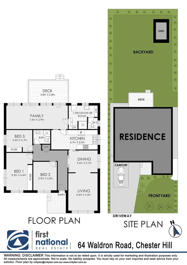Floorplan of Homely house listing, 64 Waldron Road, Chester Hill NSW 2162