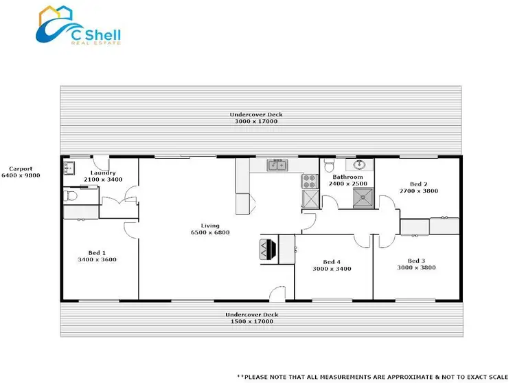 Floorplan of Homely house listing, 40 - 42 Wattle Grove, Loch Sport VIC 3851