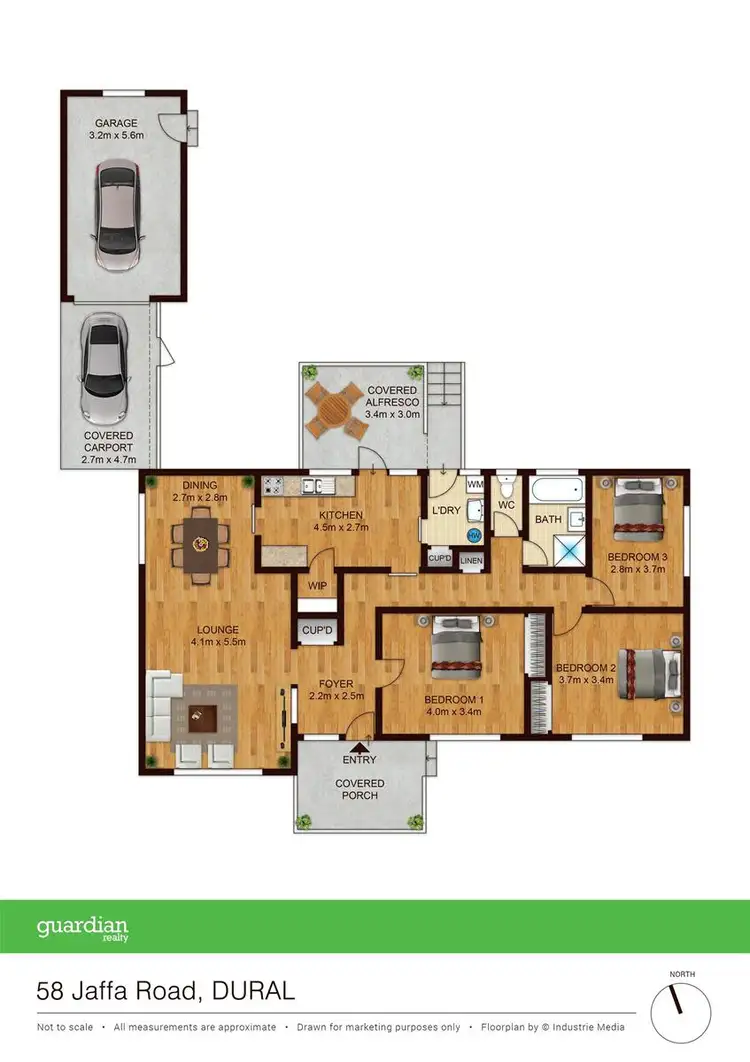 Floorplan of Homely house listing, 58 Jaffa Road, Dural NSW 2158