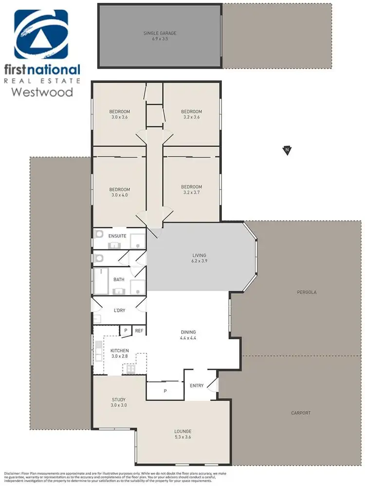 Floorplan of Homely house listing, 35 Flinders Crescent, Wyndham Vale VIC 3024