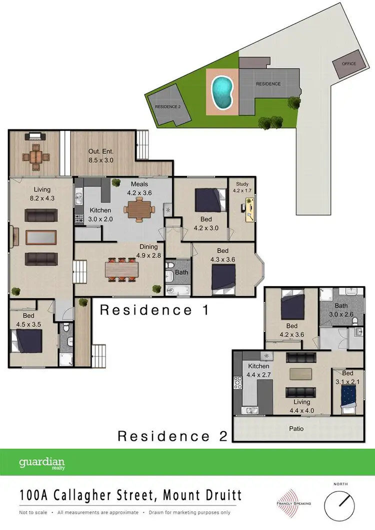 Floorplan of Homely house listing, 100A Callagher Street, Mount Druitt NSW 2770
