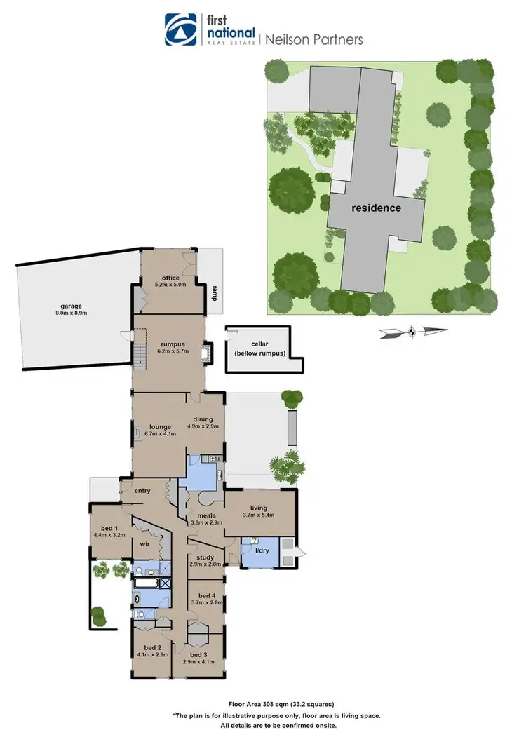 Floorplan of Homely house listing, 23-25 Langmore Lane, Berwick VIC 3806