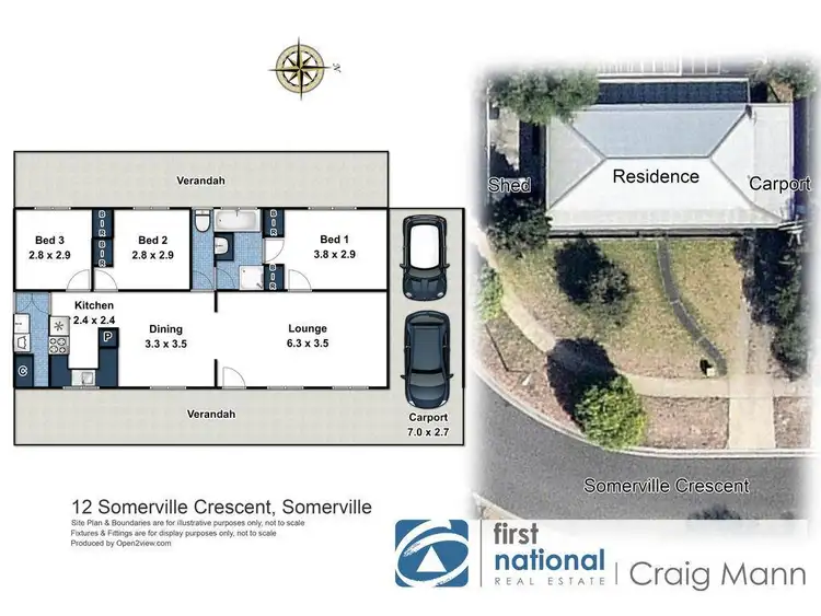 Floorplan of Homely house listing, 12 Somerville Crescent, Somerville VIC 3912