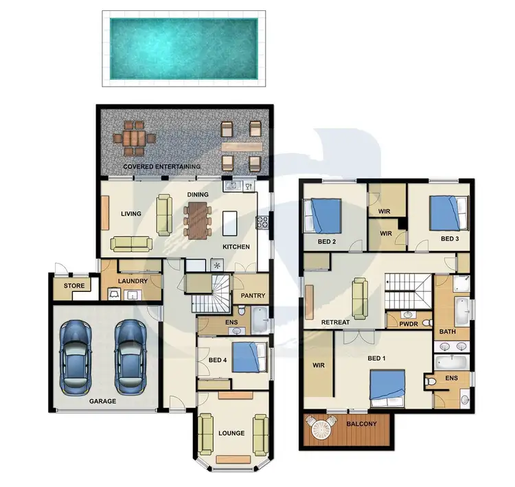 Floorplan of Homely house listing, 19 Goldsborough Parade, Waterford QLD 4133