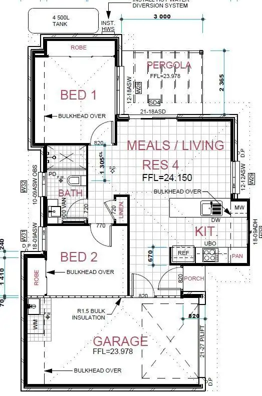 Floorplan of Homely villa listing, 4/104 Anderson Drive, Tarro NSW 2322
