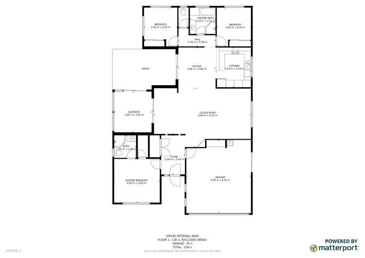 Floorplan of Homely house listing, 14 Gainsborough Drive, Varsity Lakes QLD 4227