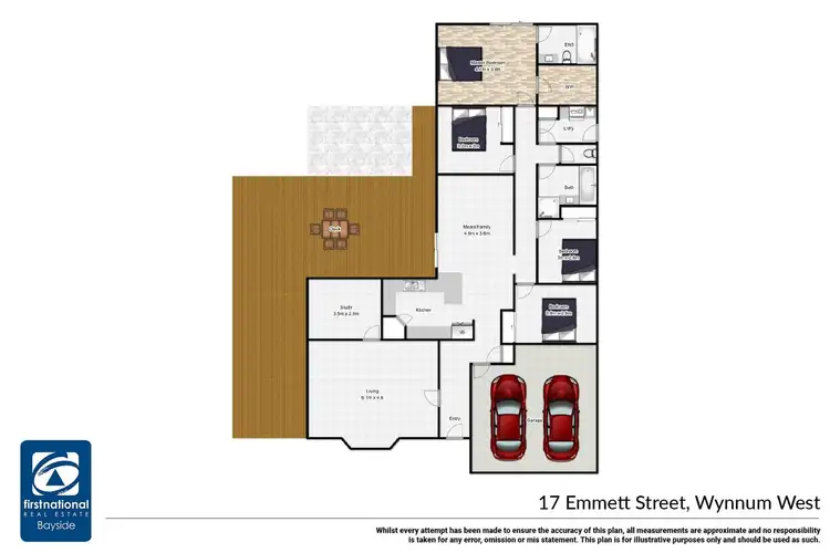 Floorplan of Homely house listing, 17 Emmett Street, Wynnum West QLD 4178