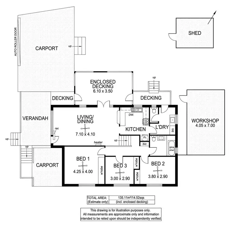 Floorplan of Homely house listing, 17 Cocking Road, Christies Beach SA 5165