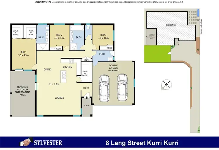 Floorplan of Homely house listing, 2/8A Lang Street, Kurri Kurri NSW 2327
