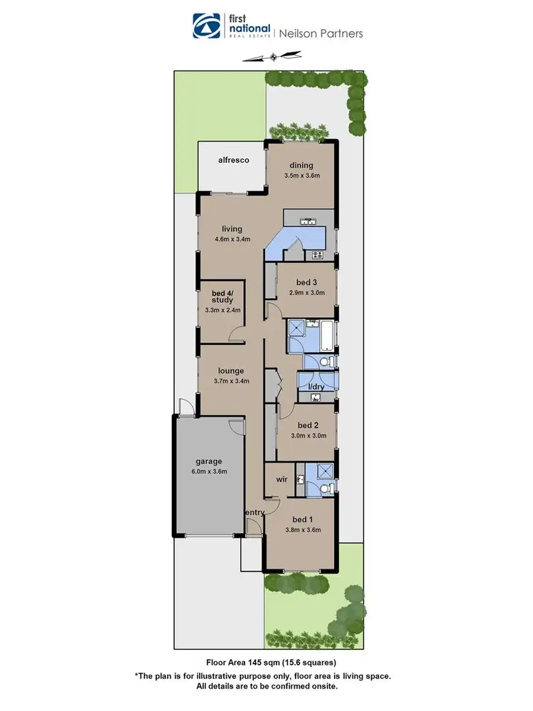 Floorplan of Homely house listing, 26 Saffron Avenue, Officer VIC 3809