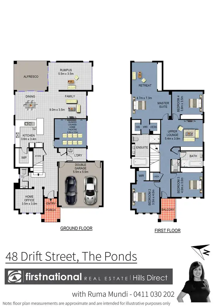 Floorplan of Homely house listing, 48 Drift Street, The Ponds NSW 2769
