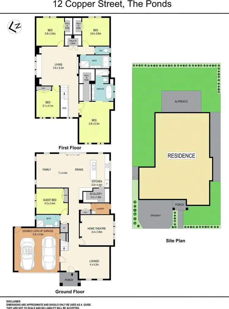 Floorplan of Homely house listing, 12 Copper Street, The Ponds NSW 2769