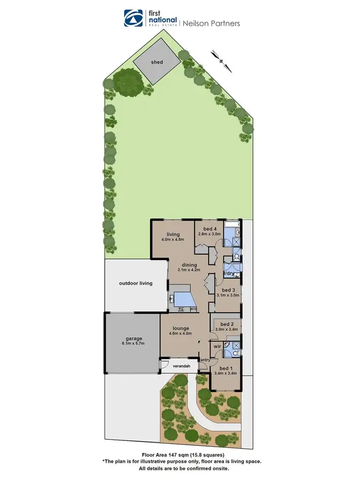 Floorplan of Homely house listing, 27 Balmoral Way, Pakenham VIC 3810