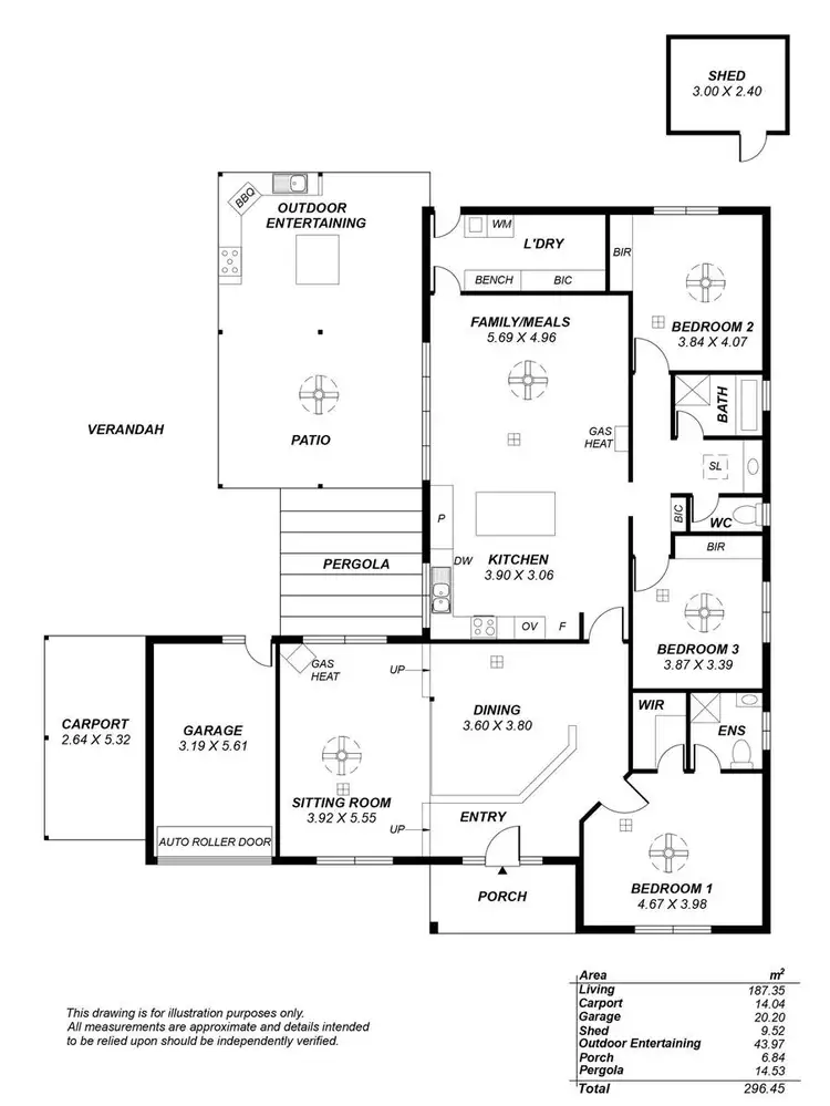 Floorplan of Homely house listing, 33 Summer Hill Court, Wynn Vale SA 5127