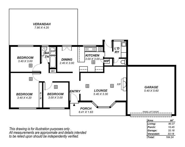 Floorplan of Homely house listing, 10 Sandalwood Drive, St Agnes SA 5097