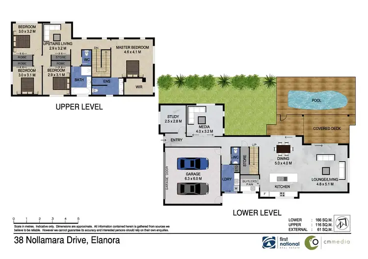 Floorplan of Homely house listing, 38 Nollamara Drive, Elanora QLD 4221
