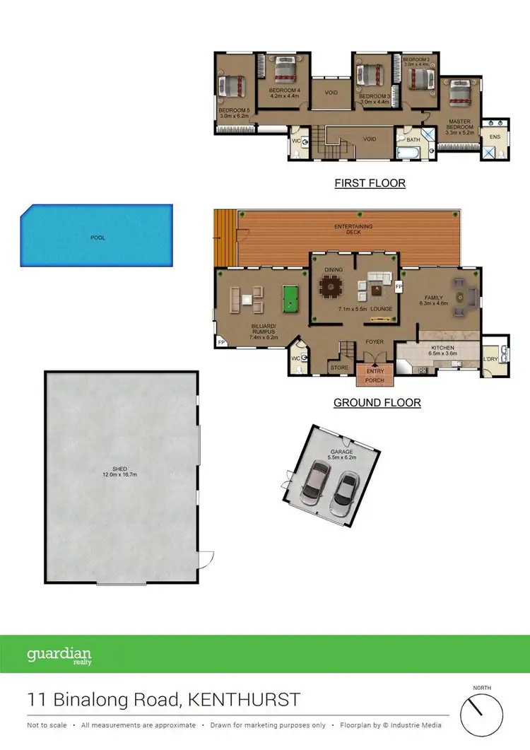 Floorplan of Homely house listing, 11 Binalong Road, Kenthurst NSW 2156
