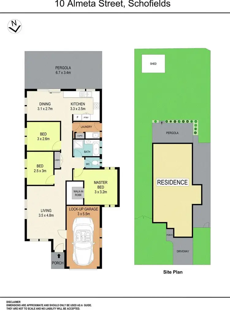 Floorplan of Homely house listing, 10 Almeta Street, Schofields NSW 2762