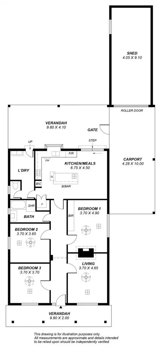 Floorplan of Homely house listing, 55 Springbank Road, Colonel Light Gardens SA 5041