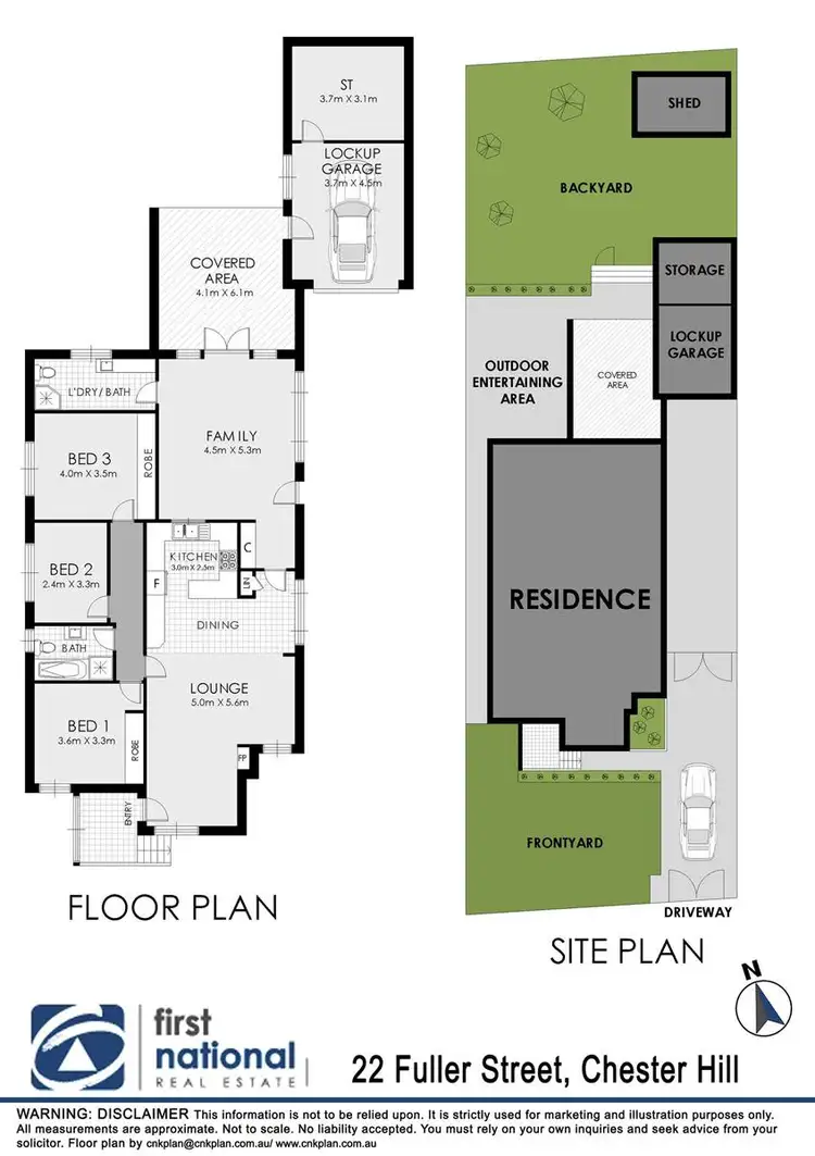 Floorplan of Homely house listing, 22 Fuller Street, Chester Hill NSW 2162