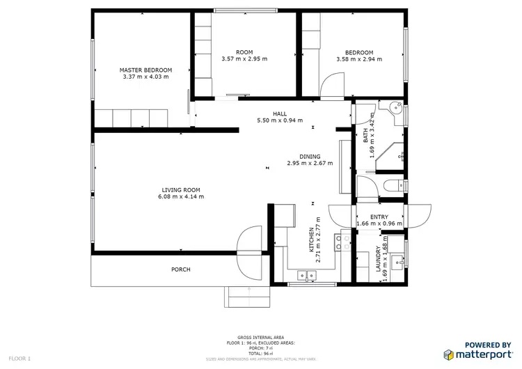 Floorplan of Homely house listing, 37 Brian Crescent, Mildura VIC 3500